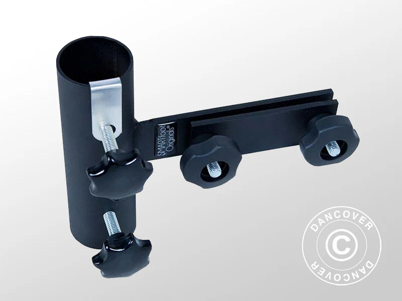Parasolholder vandret til altangitter, Sort - Image 2
