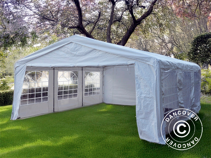 Partytelt Basic 5x6m PE 500, Hvid - Image 4