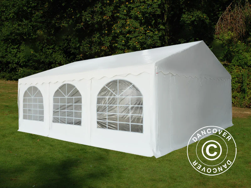 Partytelt Basic 6x6m PVC 700, Hvid - Image 3
