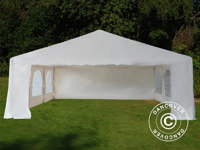 Partytelt Basic 6x6m PVC 700, Hvid - Image 4