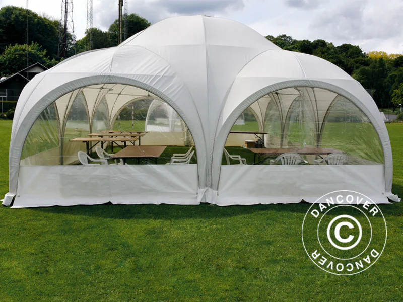 Partytelt Multipavillon 6x6m, Hvid - Image 3