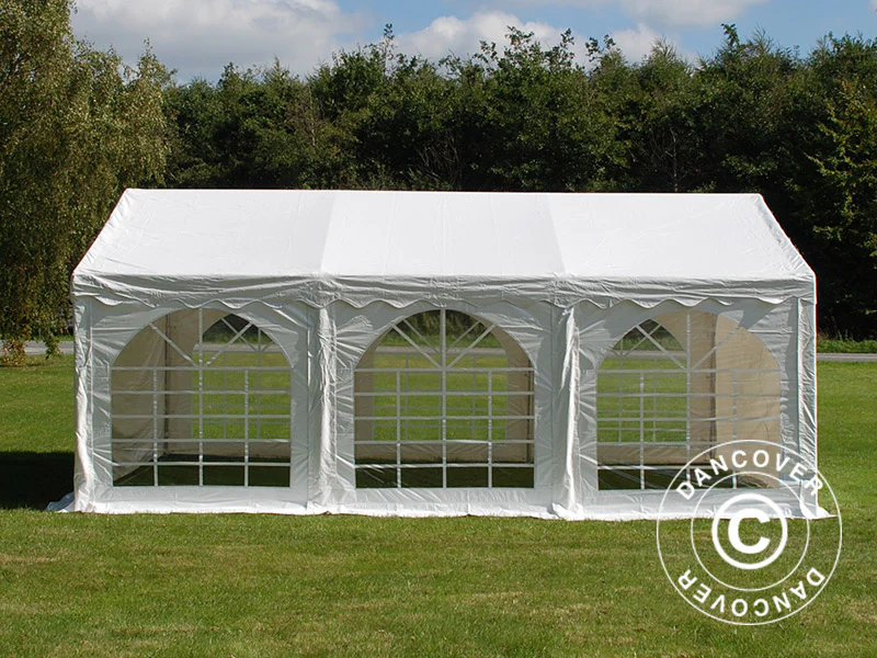 Partytelt Original 4x6m PVC 900, Hvid - Image 3