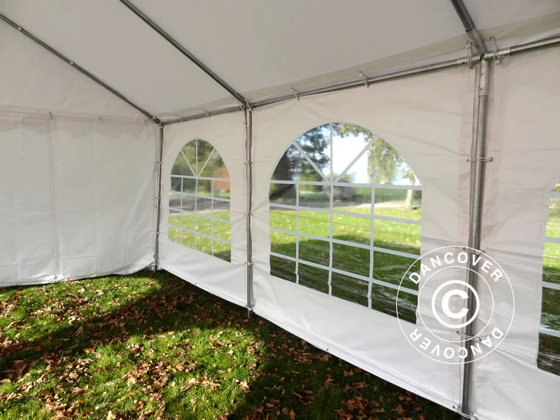 Partytelt Original 4x8m PVC 900, Hvid - Image 8