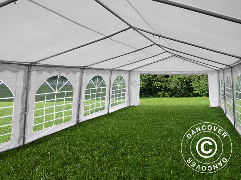 Partytelt Original 5x10m PVC 900, Hvid - Image 10