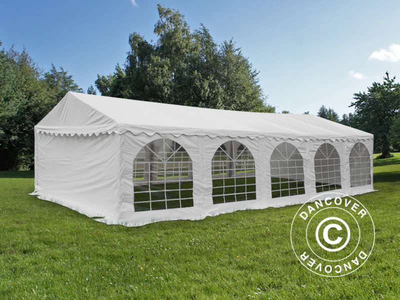 Partytelt Original 5x10m PVC 900, Hvid - Image 11