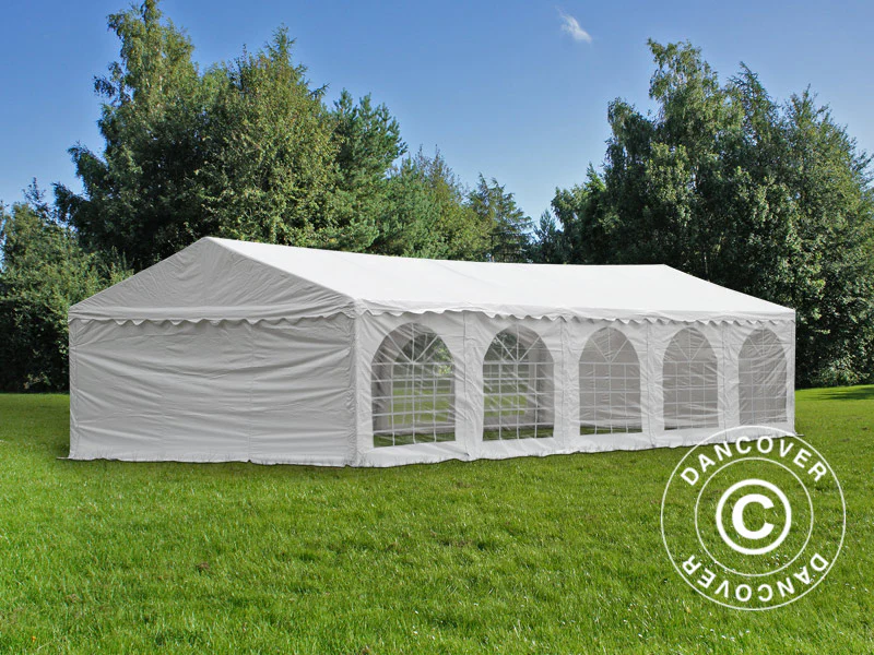 Partytelt Original 5x10m PVC 900, Hvid - Image 3