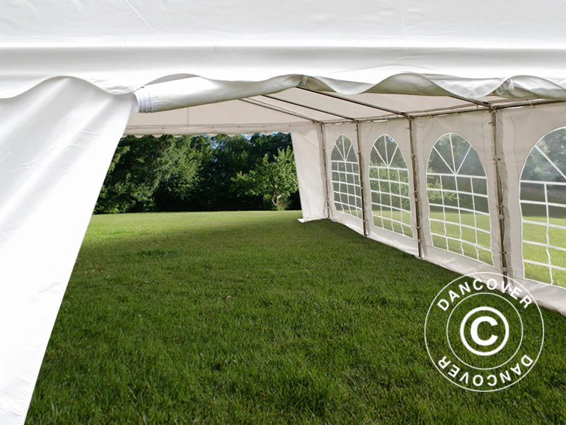 Partytelt Original 5x10m PVC 900, Hvid - Image 8