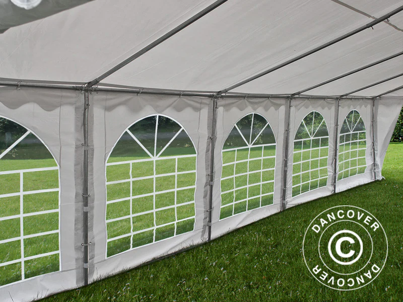 Partytelt Original 5x10m PVC 900, Hvid - Image 9