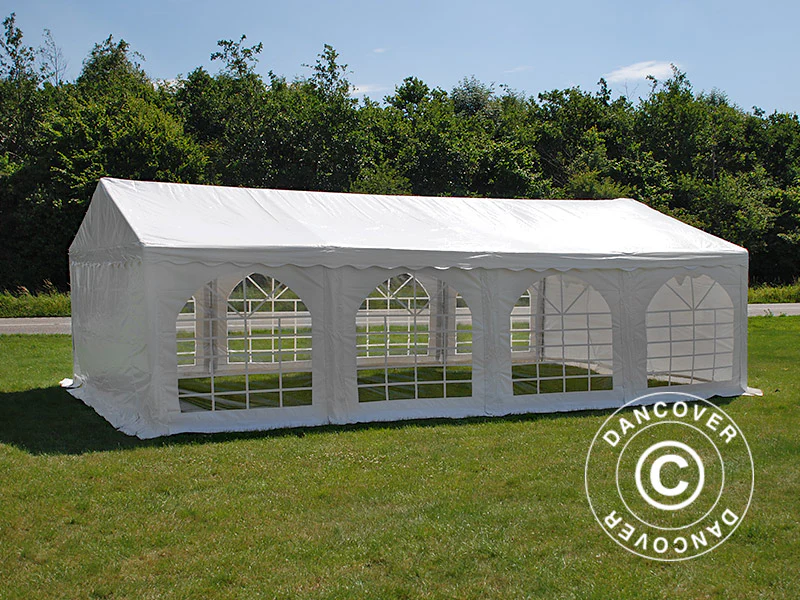 Partytelt Original 5x8m PVC 900, Hvid - Image 3