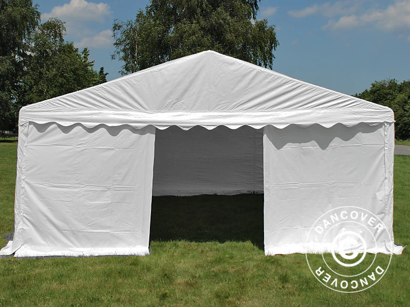 Partytelt Original 5x8m PVC 900, Hvid - Image 8