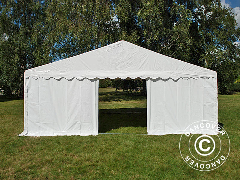Partytelt Original 6x6m PVC 900, Hvid - Image 4