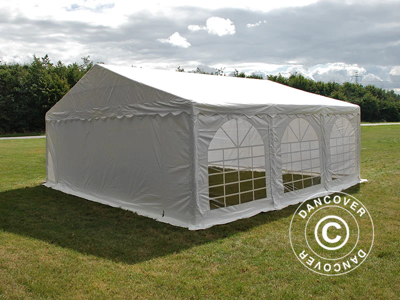 Partytelt Original 6x6m PVC 900, Hvid - Image 7