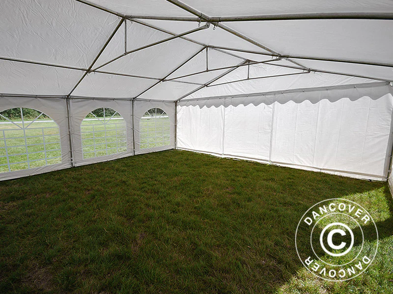 Partytelt Original 6x8m PVC 900, Hvid - Image 13