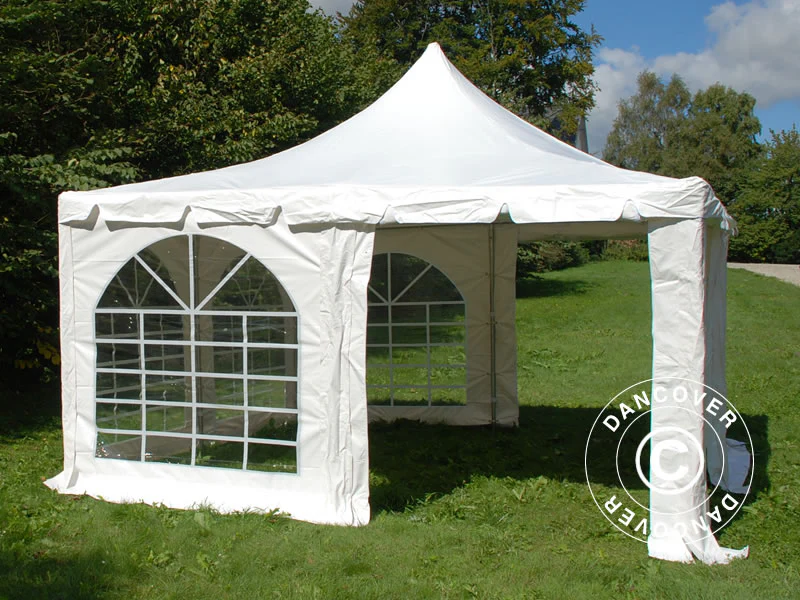 Partytelt Pagoda PRO 4x4m, PVC - Image 3