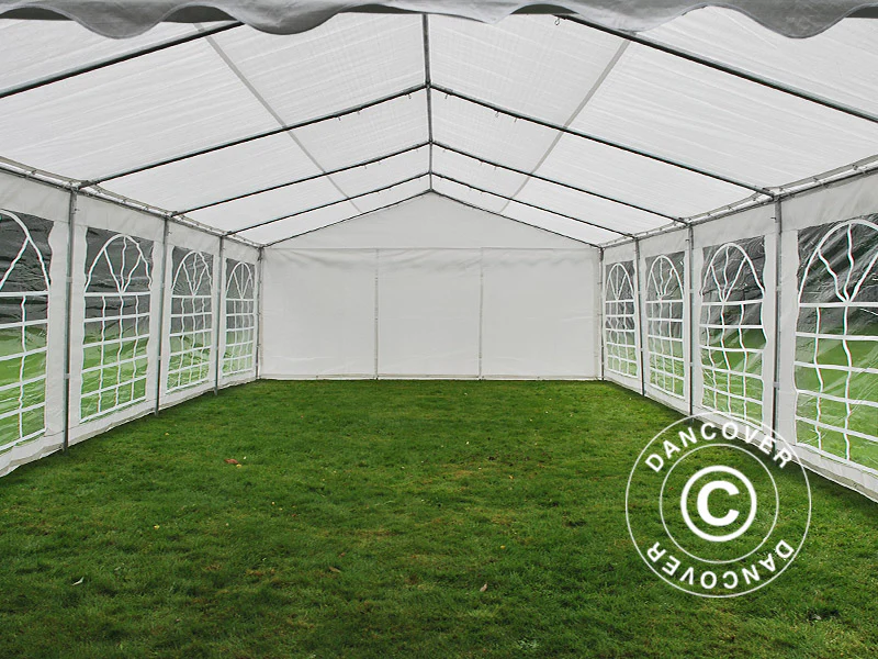 Partytelt PLUS 5x8m PE 700, Hvid - Image 11