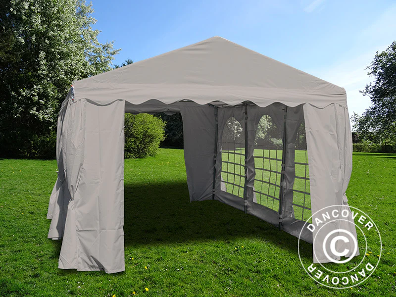 Partytelt UNICO 3x6m, Sand - Image 4