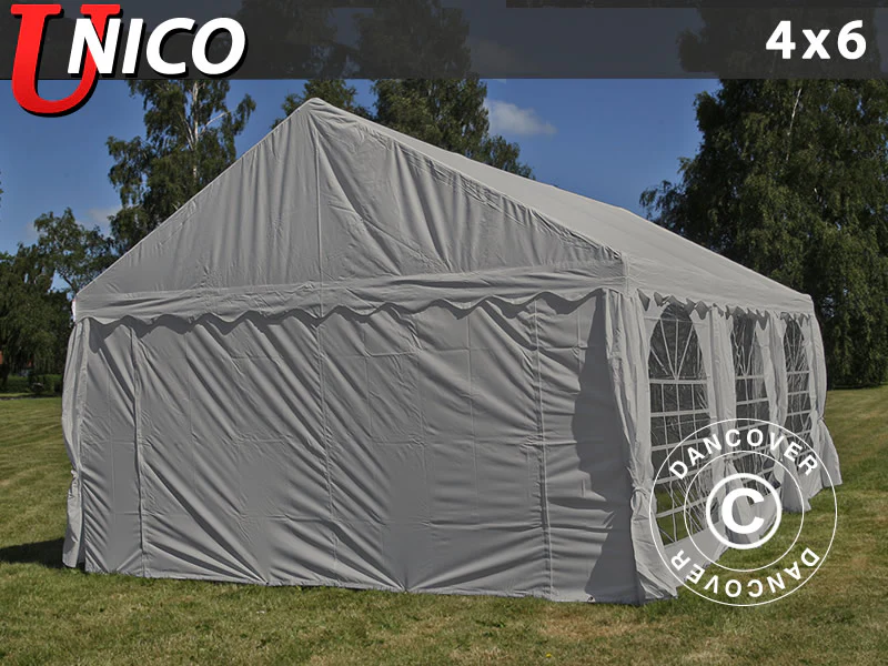 Partytelt UNICO 4x6m, Sand