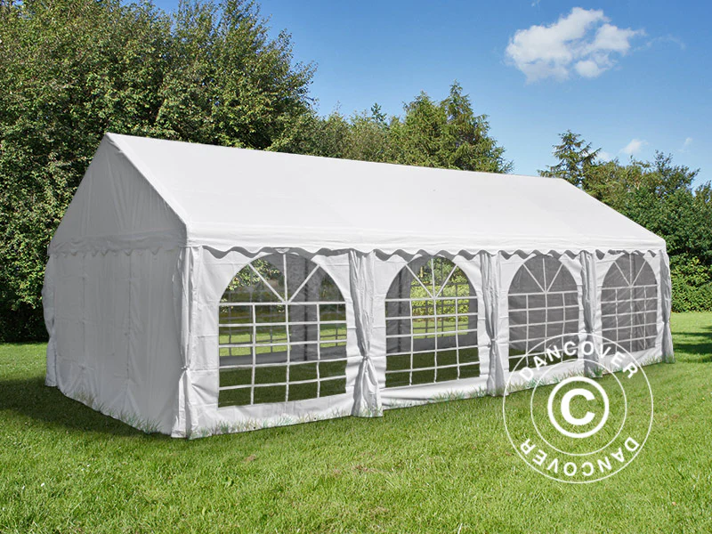 Partytelt UNICO 4x8m, Hvid - Image 3