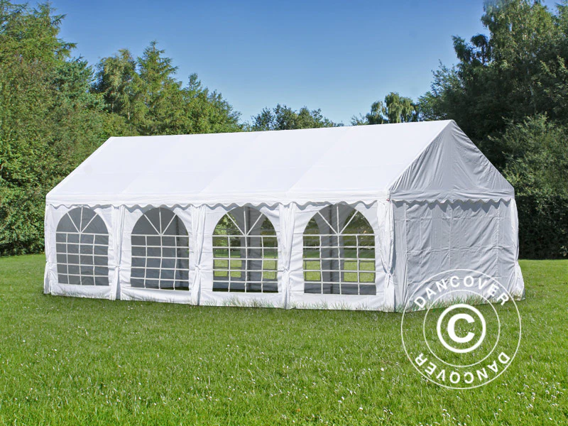 Partytelt UNICO 4x8m, Hvid - Image 4