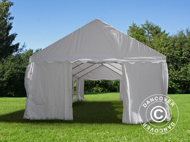 Partytelt UNICO 4x8m, Hvid - Image 9