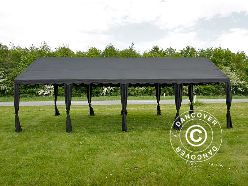 Partytelt UNICO 4x8m, Sort - Image 12