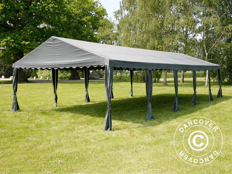 Partytelt UNICO 5x10m, Mørkegrå - Image 18