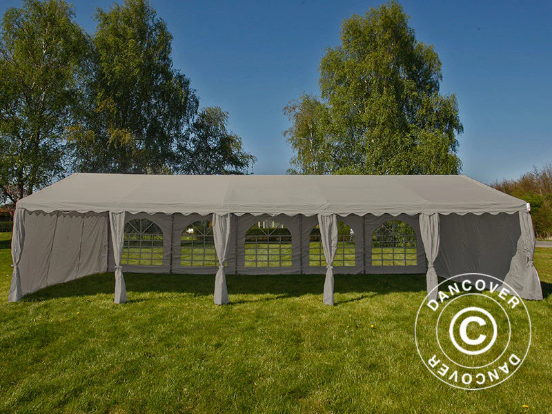 Partytelt UNICO 5x10m, Sand - Image 2