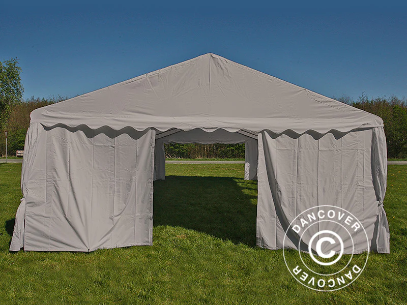 Partytelt UNICO 5x10m, Sand - Image 4