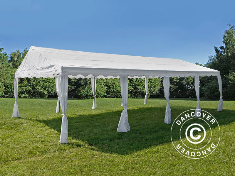 Partytelt UNICO 5x8m, Hvid - Image 16