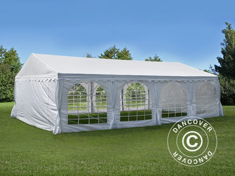 Partytelt UNICO 5x8m, Hvid - Image 3