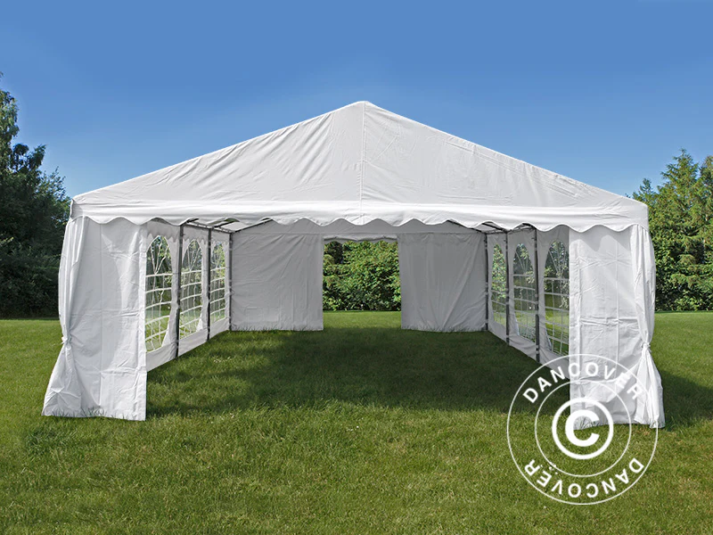 Partytelt UNICO 5x8m, Hvid - Image 4