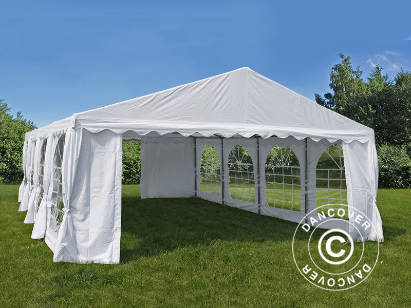 Partytelt UNICO 5x8m, Hvid - Image 6