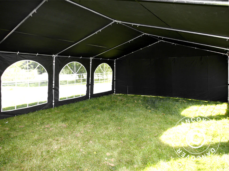 Partytelt UNICO 5x8m, Sort - Image 12