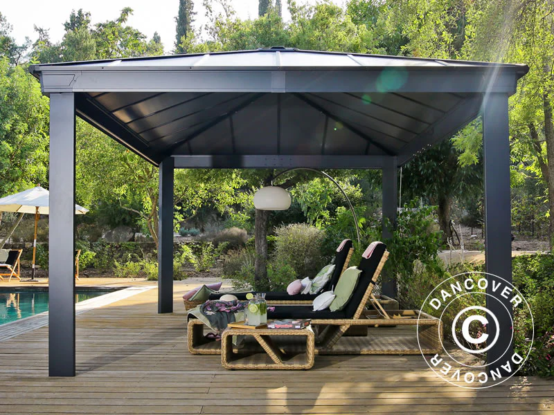 Pavillon Dallas 3,64x4,88m, Antracit - Image 3