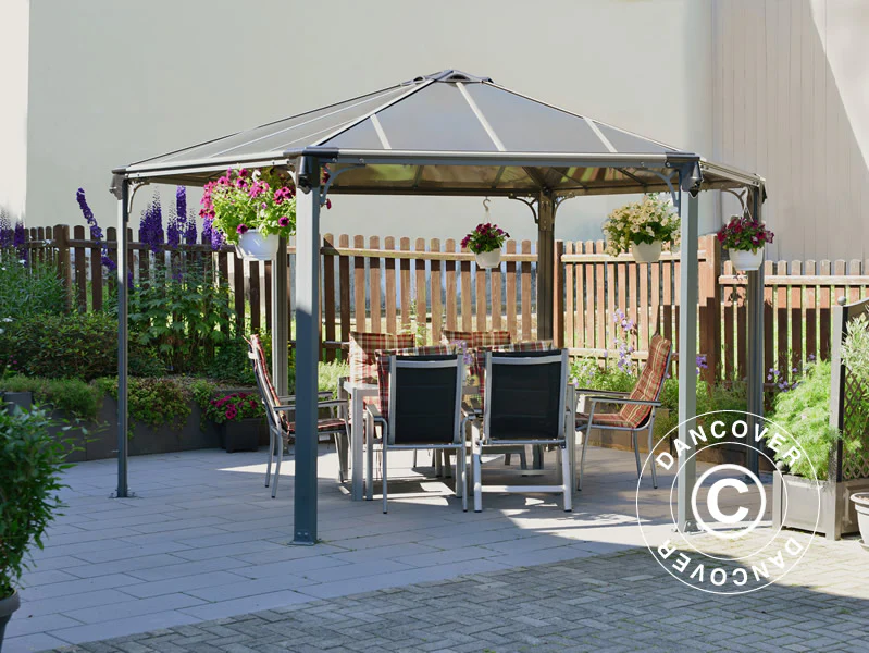 Pavillon Monaco, Palram/Canopia, 4,5x4,5m, Grå - Image 2
