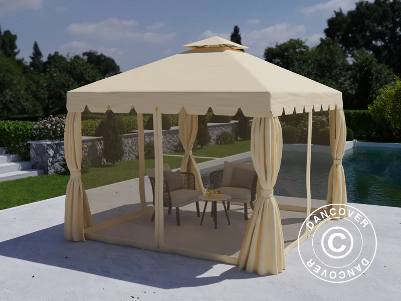 Pavillon Osiris 3x3m, Sand - Image 5