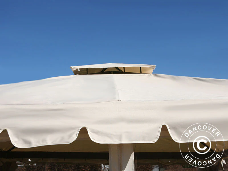 Pavillon Osiris 4x4m, Sand - Image 5