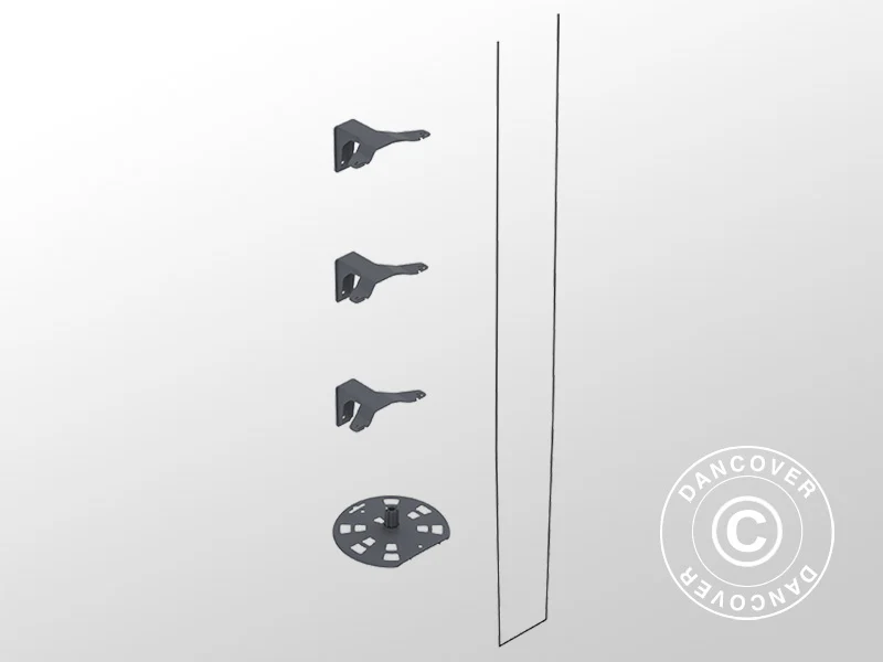 Plantestøtte, CUCUMBER BUDDY, Antracit/Sort - Image 3
