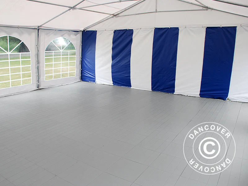 Plastgulv Basic, Piastrella, Grå, 1,44 m² (9 stk) - Image 4