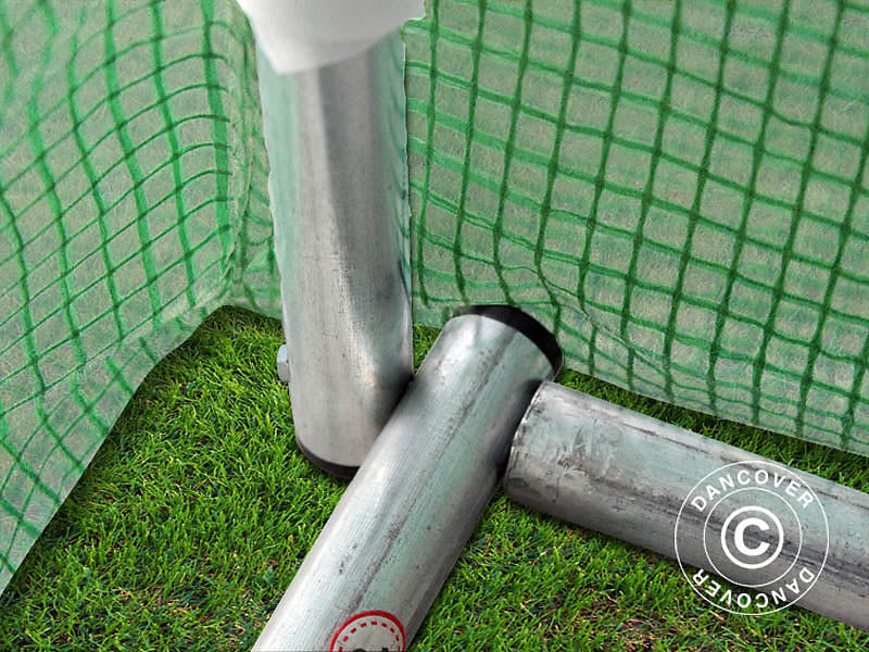 Polytunnel Drivhus 2x4,5x2m, 9m², Grøn - Image 9