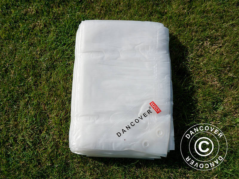 Presenning 8x12m, PE 90g/m², Semitransparent - Image 4