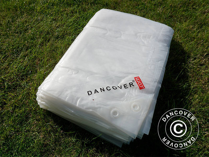 Presenning 8x12m, PE 90g/m², Semitransparent - Image 8