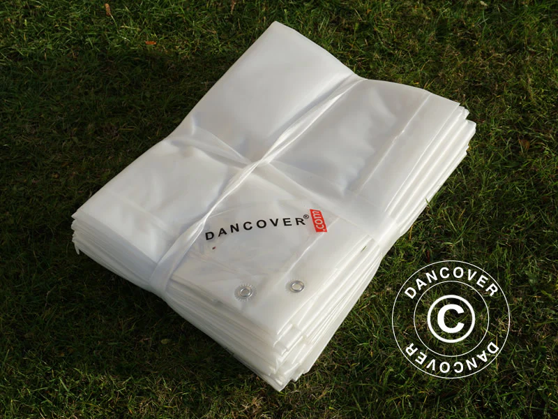 Presenning 8x14m, PE 250g/m², Semitransparent - Image 4