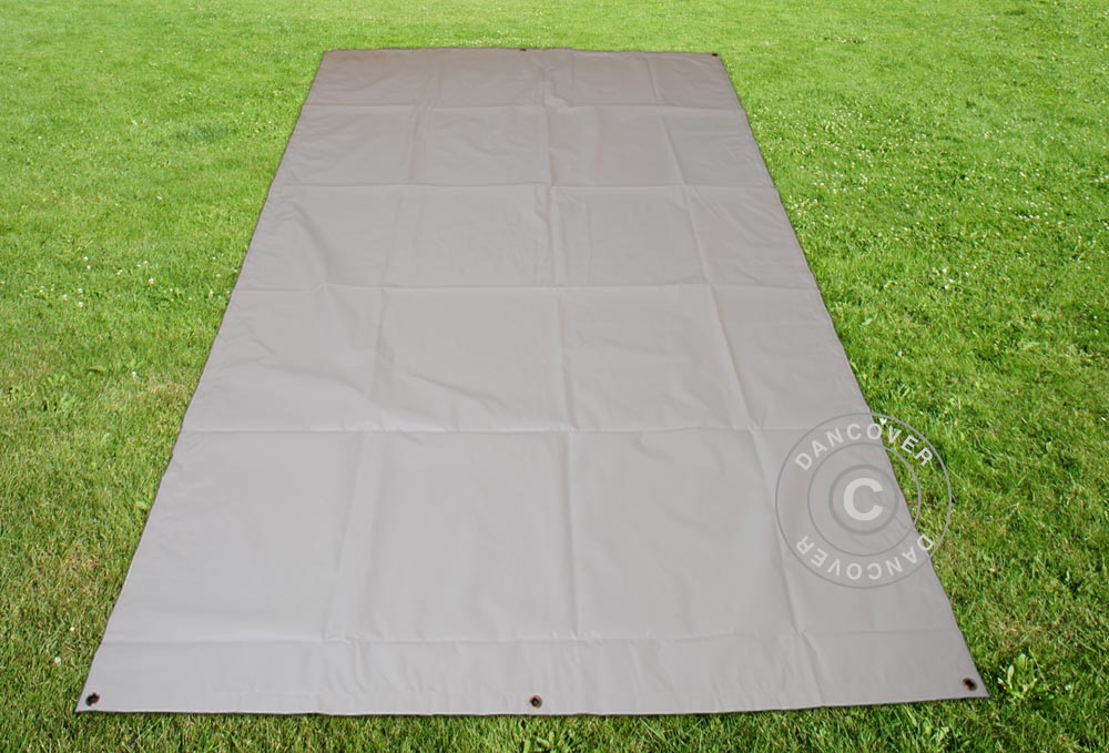 Presenning, garagetelt underlag 2,8x5,2m PVC, Grå