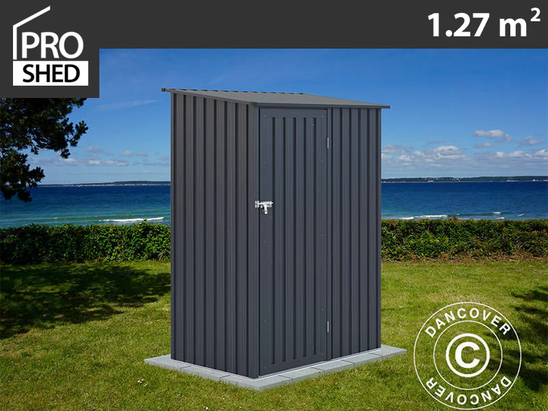 Redskabsskur 1,43x0,89x1,86m, 1,27m², ProShed®, Antracit