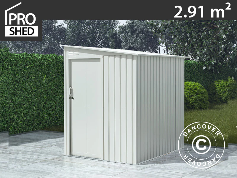 Redskabsskur, 1,5x1,94x1,87cm, 2,91m2, ProShed®, Creme