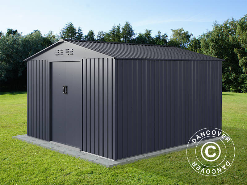 Redskabsskur 2,77x3,19x1,92m, 8,84m², ProShed®, Antracit - Image 2