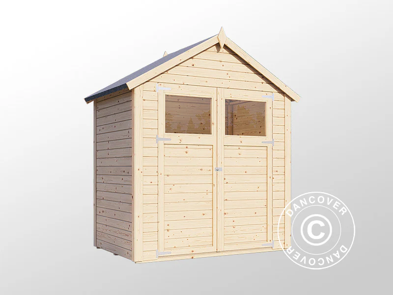 Redskabsskur i træ, Bertilo Sylt 1, 1,8x1,2x2,25m, 2,16m² - Image 4