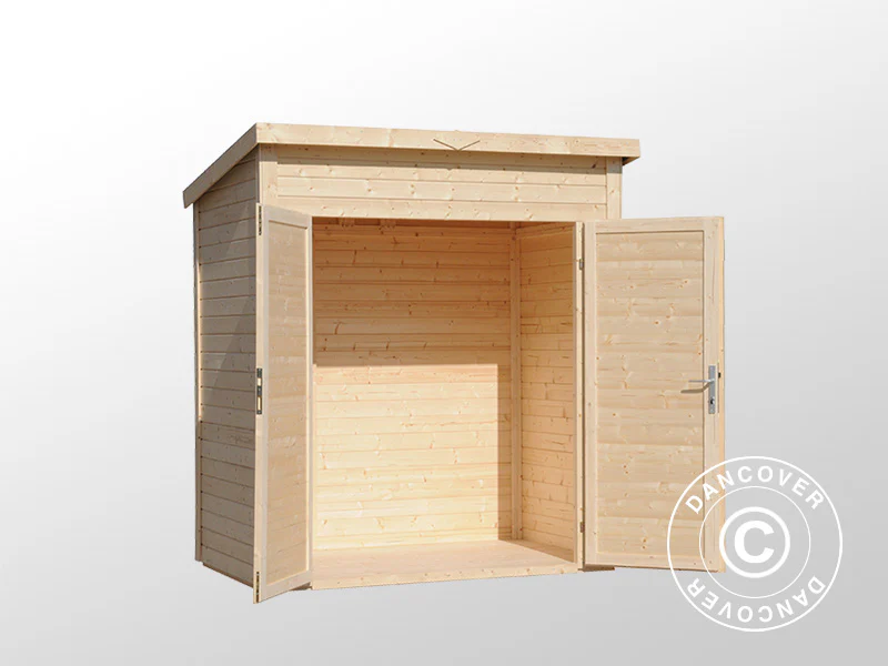 Redskabsskur i træ, Bertilo Timmo 1, 1,81x1,21x2,11m, 2,19m² - Image 8