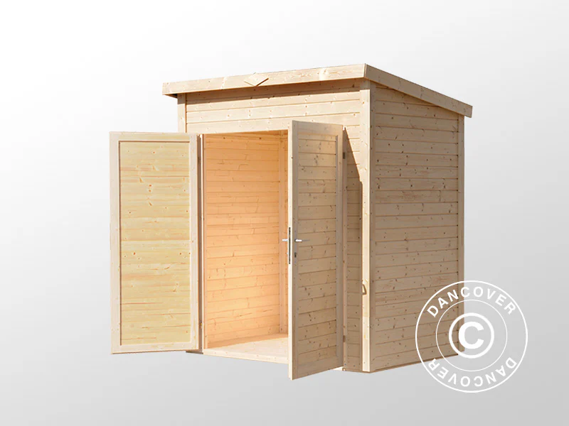Redskabsskur i træ, Bertilo Timmo 1, 1,81x1,21x2,11m, 2,19m² - Image 9